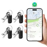 Novzix Find My Key Tracker S1,Work with Apple Find