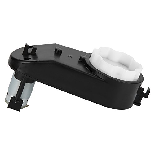 Akozon 12000- 20000 RPM Gearbox with 6V/ 12V Motor, Electric Motor with Gear Box for Kids Power Wheels, Universal RS390 Drive Engine for Kids Carriage(12V 12000RPM)