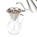 Bailetti Pourover Drip Coffee with Glass Carafe