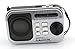 Anncia New Portable FM/AM/SW radio Speaker with Micro TF card and USB flash driver MP3 player. (1106 Silver)