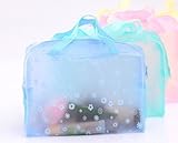 Multipurpose Floral Crystal Comestic Makeup Beauty Storage Travelling Bath Bag