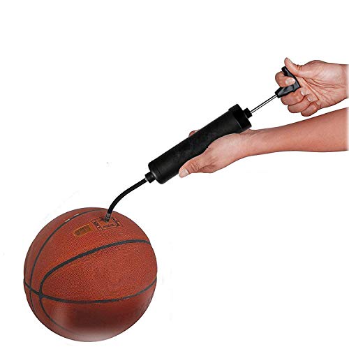 MINGRU Ball Pump for Basketball, Soccer, Volleyball, Rugby, Water Polo Ball & Other Inflatables Air Pump, Needles and Nozzles Included (Ball Pump Needle - 15 PCS) - Thumbnail 4