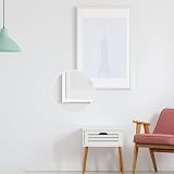 Zayejod White PVC Tile Edging Strip Peel and Stick 3M Moulding Trim view 4