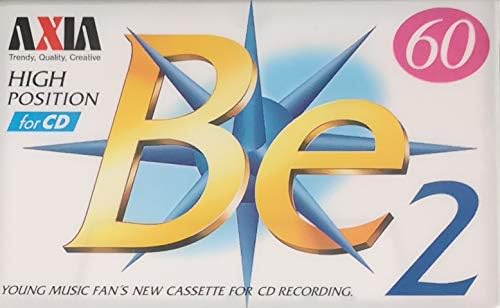 Axia カセットテープ Be2 買取 60分 ハイポジ Be2a 60