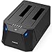 Inateck USB 3.0 to SATA I/II/III Dual Bay External Hard Drive Docking Station for 2.5 or 3.5 HDD, SSD, Up to Support 10TB, with Hard Drive Duplicator/Offline Cloner Function, FD2005 primary