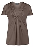 Milk Nursingwear Women's Gathered Loop Nursing Top
