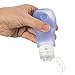 COMFY TRAVEL Silicone Bottles, Leak Proof, Squeezable, Easy to Clean Travel Tubes, 3 oz, Set of 3