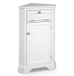 Amazon.com: Weatherby Bathroom Corner Storage Cabinet ...