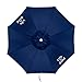 Life is Good ALIGUMB-N-1PK Beach Umbrella with Sand Anchor, Towel Hook, and Tilting Pole, Solid Navy