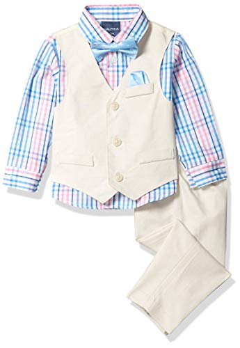 Nautica-Baby-Boys-4-Piece-Set-with-Dress-Shirt-Vest-Pants-and-Tie