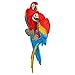 Design Toscano Tropical Scarlet Macaws Wall Sculpture, 22 Inch, Polyresin, Full Color