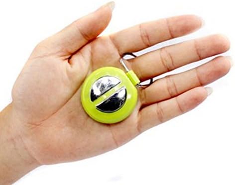 2 Pcs Handshake Electric Shocking Key Ring Joke Trick Toy