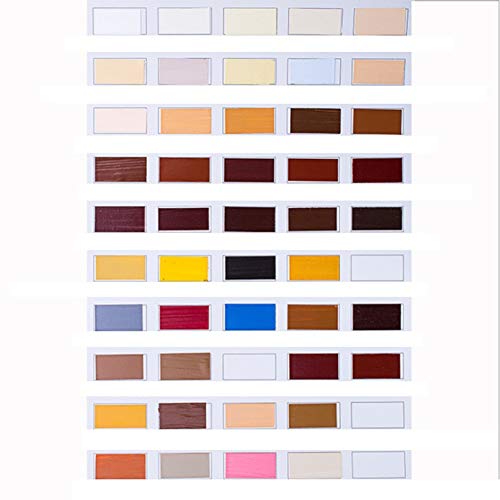 Smartcoco Furniture Repair Paste Refinishing Paint Crayon Scratch Patch Paint Wood Repair Pen for Stains, Scratches, Wood Floors, Tables, Desks, Carpenters, Bedposts, Touch Ups and Cover Ups