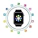 Smart Watch,Bluetooth SmartWatch,Health Tracking for Android Phones iOS Phones
