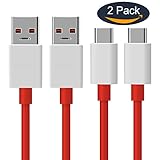 [2 Pack] OnePlus Dash Type C Cable, iMangoo Dash Charging USB C Cable USB Type C High Speed Data Syncing Cable Fast Charge Cable Cord for OnePlus 3 3T OnePlus 5 5T (1m/ 3.3ft)