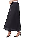 Kate KasinLace Hem Black Half Slips Stretchy Stain Underskirt Half Slips S KK263-1