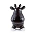 Thicker Cow Farm Hopper, Racing Pony Inflatable Hoppers,Bouncy Horse for Kids (black)