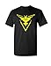 Uink Pokemon Go Team Instinct Men's Funny T-shirt Black S