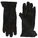 isotoner Women's Genuine Suede Cold Weather Gloves with Warm, Soft Lining