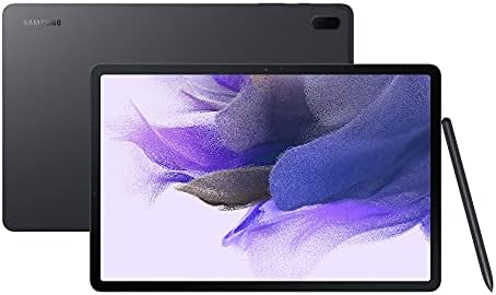 Samsung Galaxy Tab S7 FE 12.4 Inch Wi-Fi 64GB Black Android Tablet 3 Year