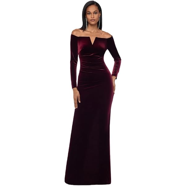 Amazon.com: Xscape Women's Long Sleeve Square Neck Caviar Beaded Mesh  Panels Dress (Standard & Petite), Black/Nude/Silver, 4 : Clothing, Shoes &  Jewelry