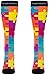 CompressionZ 20-30 mmHg Compression Socks Men & Women - Knee High Support Stockings (Jigsaw, Large)