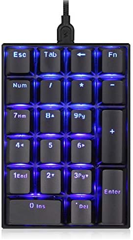 Macro Pad New] Merdia Numeric Keypads Wired Numpad 34 Keys External ...