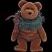 1 X TY Beanie Babies - Hollydays the Holiday Bear