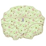 Leachco Cuddle-U Nursing Pillow Replacement Cover Green Bears