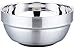 SUNRISE Kitchen Supply Mirror Polished Double-Wall Insulated Stainless Steel Soup Bowl (Pack of 2) (48 oz)