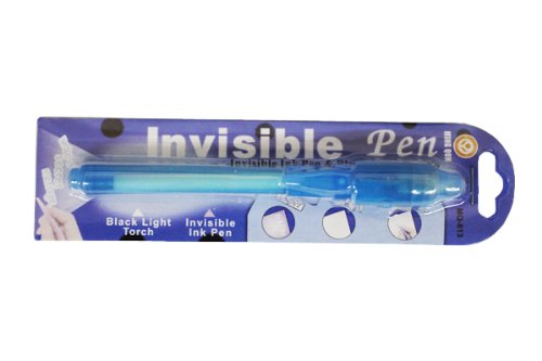 Dragonpad Place Invisible Ink Pen and Black Light - 4 Pack