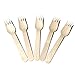 Chef Rimer Disposable Wooden Forks 6