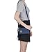 ZYSUN Womens Nylon Small Little Clutch Card Money Handbag Purse Wristlet Bag(605,blue)