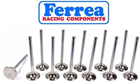 Ferrea Competition Plus STD Intake Valves Compatible with 89-02 R32 R33 R34 GTR GT-R Skyline RB26DETT RB26 Set of 12