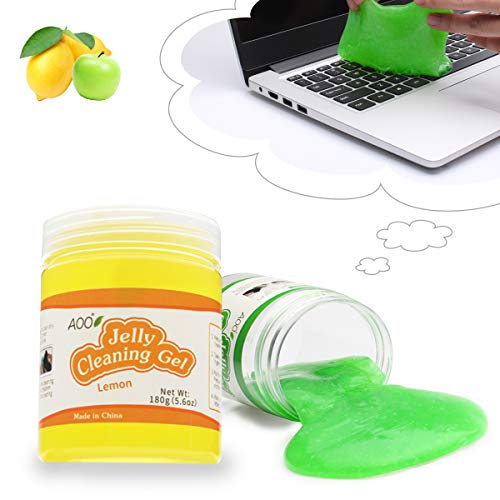AOO Keyboard Cleaner Universal Cleaning Gel for PC Tablet Laptop Keyboards, Car Vents, Cameras, Printers, Calculators
