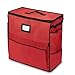 ProPik Christmas Storage Organizer, Gift Bags, Bows, Ribbons and Wrapping Accessories Container (Red)