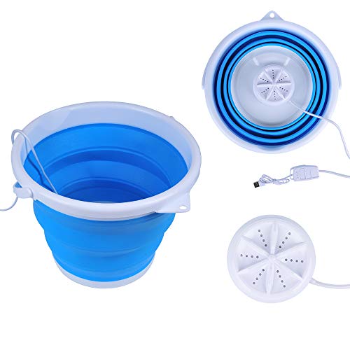 UniGreen 10L Portable Mini folding washing machine, Foldable Tub