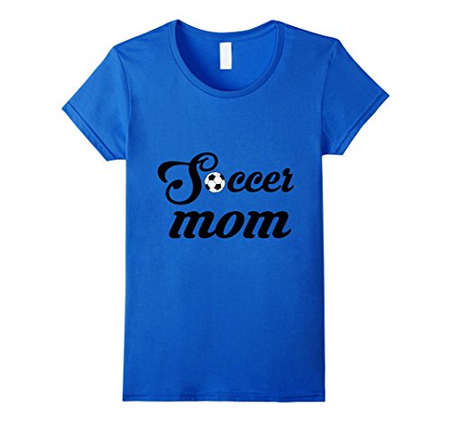 Women's SDG Threads: Soccer Mom T-Shirt XL Royal Blue