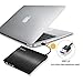 External CD Drive, Rodzon USB 3.0 CD/DVD +/-RW Drive, Compact DVD CD ROM Writer/Rewriter/Burner, High Speed 5Gbps for Macbook/Laptop/Desktop/Tablet/Chromebook Windows 7/8.1/10 and Linux OS-Slim Black