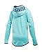 Under Armour Girls' Armour Fleece Novelty Jumbo Logo Hoodie, Cosmos/Caspian, Youth Small
