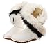 Womens Winter Suede (leather) Snow Ankle Boots Faux Fur Flat Shoes