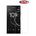 for Sony Xperia XZ1 Screen Protector, [2 Pack] Ultra-Thin High Clear Screen...