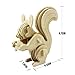 Bfun Woodcraft 3D Puzzle Assemble and Paint DIY Toy Kit, Squirrel