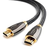 Onyx 15 Feet High-Speed HDMI Cable for 4K x 2K Ultra HD TV (3D with Ethernet ARC) - Latest HDMI Version 2.0a for 4K Ultra HD TV 2160p