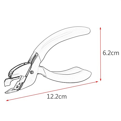 4 Pack Staple Remover Heavy Duty Staple Removers Tool for Office,School and Home Blue