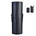 Pretty See Makeup Brush Holder Large Cosmetics Storage Case Organizer for Travel or Daily Use, Black