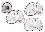3-Pack Mini Pop-Up Greenhouse 15x15x15