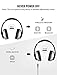 Mpow 059 Bluetooth Headphones Over Ear, Hifi Stereo Wireless Headset, Built-in Microphone, Soft Memory-Protein Earmuffs, Foldable, with Wired Mode, for Online Class, Home Office, PC, Cell Phones, TV
