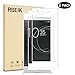 [2 Pack] Sony Xperia XA1 Screen Protector Glass Full Cover - RBEIK 9H Hardness Full Coverage Bubble Free Tempered Glass Screen Protector for Sony Xperia XA1 Smartphone (White)