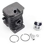 Affordable Part New Cylinder Head Piston Kit STIHL 018 MS180 38mm Piston Pin Rings & Circlips